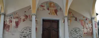 Affreschi - Chiesa di Sant'Agata a BorgosesiaFrazione Isolella
