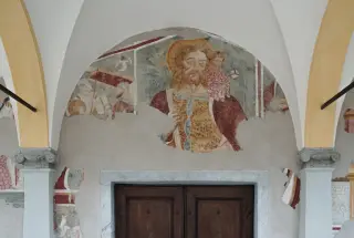 San Cristoforo - Chiesa di Sant'Agata a BorgosesiaFrazione Isolella