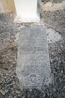 Lapide - Chiesa di Sant'Agata a BorgosesiaFrazione Isolella