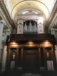 Coro - Chiesa di San Lorenzo a DoglianiFrazione Borgo Castello