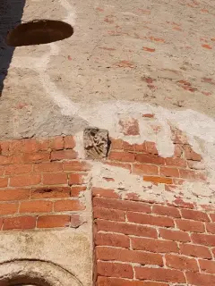 Resti di fregio - Chiesa di San Michele a Dusino San Michele
