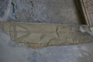 Crocifissione di San Pietro - Cappella di San Rocco e San Sebastiano a Exilles