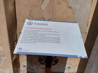 Pannello illustrativo - Parrocchiale di San Michele a Felizzano