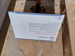 Pannello illustrativo - Parrocchiale di San Michele a Felizzano