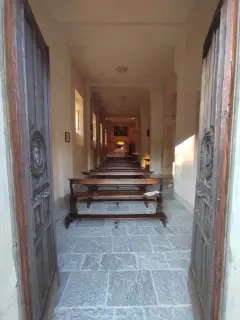 Navata laterale - Santuario della Madonna di Luciago a Armeno