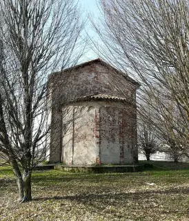 Vista absidale - Chiesa di San Vittore a Formigliana