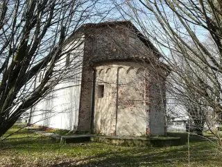 Vista absidale - Chiesa di San Vittore a Formigliana
