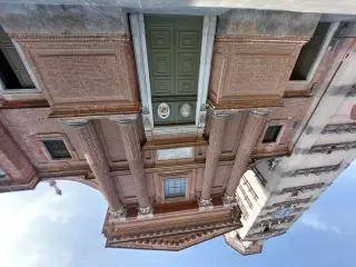 Facciata e campanile - Collegiata o Duomo o Cattedrale di Santa Maria e San Giovenale a Fossano