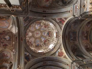 Cupola - Collegiata o Duomo o Cattedrale di Santa Maria e San Giovenale a Fossano