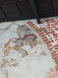 Resti di affreschi - Resti Chiesa di San Francesco a Fossano