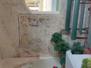 Tracce di affreschi interni - Cappella di Santa Chiara a Fossano