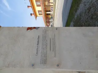 Pannello illustrativo - Cappella di Santa Chiara a Fossano