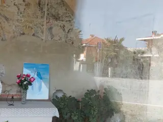 Tracce di affreschi interni - Cappella di Santa Chiara a Fossano