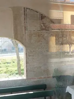 Tracce di affreschi interni - Cappella di Santa Chiara a Fossano