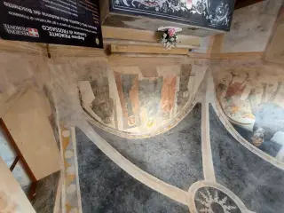 Vista interno - Cappella della Madonna del Boschetto a Frossasco
