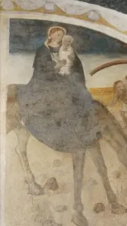 Fuga in Egitto - Cappella della Madonna del Boschetto a Frossasco