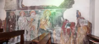 Madonna del Latte e Santi - Oratorio dell' Assunta o Madonna del Latte a Pray