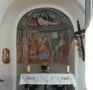 Affreschi - Oratorio di San Rocco a Gaglianico