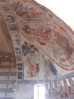 Affresco absidale - Chiesa di San Felice a Cinaglio