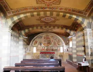 Interno - Chiesa di San Felice a Cinaglio