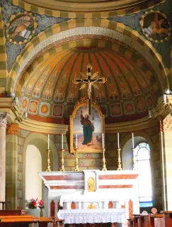 Interno - Chiesa di San Giacomo a GiavenoFrazione Sala