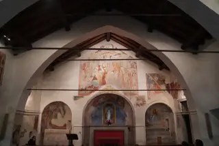Interno - Chiesa di Santa Maria di Luzzara a Gozzano