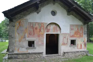 Facciata - Chiesa di Santa Maria di Luzzara a Gozzano