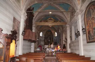Interno - Oratorio di San Graziano a Grignasco