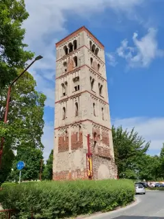 Campanile lati Sud e Est - Campanile Torre di Santo Stefano a Ivrea