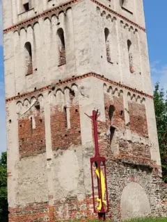 Campanile dettagli - Campanile Torre di Santo Stefano a Ivrea
