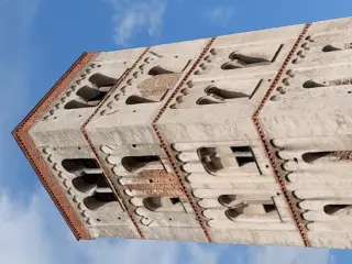 Campanile dettagli - Campanile Torre di Santo Stefano a Ivrea
