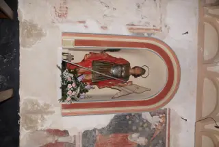 Statua San Pancrazio - Santuario della Madonna dei Campi a Landiona