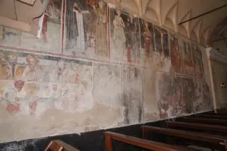 Affreschi - Santuario della Madonna dei Campi a Landiona