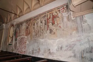 Affreschi - Santuario della Madonna dei Campi a Landiona