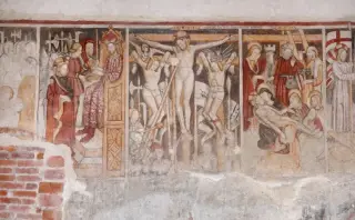 Crocifissione - Santuario della Madonna dei Campi a Landiona