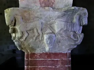 Capitello - Particolare - Chiesa di San Secondo a Cortazzone