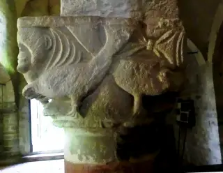 Capitello - Particolare - Chiesa di San Secondo a Cortazzone