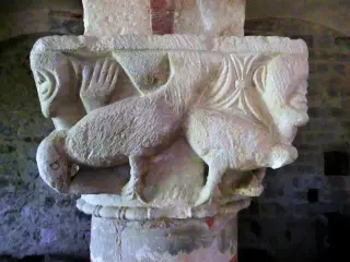 Capitello - Particolare - Chiesa di San Secondo a Cortazzone