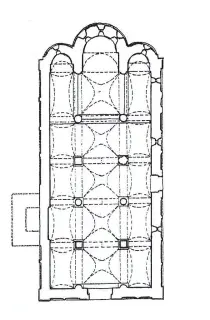 Pianta - Chiesa di San Secondo a Cortazzone