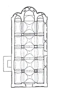 Pianta - Chiesa di San Secondo a Cortazzone