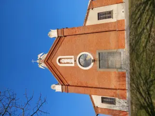 Facciata - Santuario della Madonna della Neve a Lequio Berria