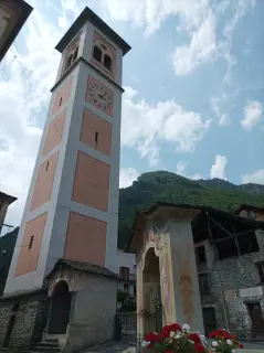 Campanile - Cappella della Parrocchiale di San Pietro e Paolo a Boccioleto