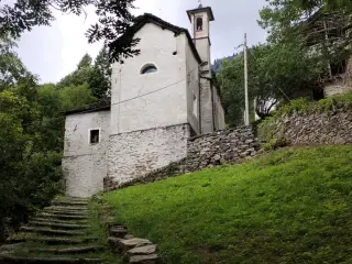 Retro - Cappella di San Quirico a BoccioletoFrazione Palancato