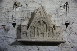 Trittico Gloria della Vergine - Chiesa o Pieve della Madonna della Pieve o di Santa Maria a Cortemilia