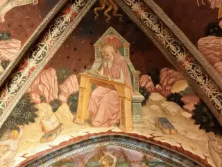 Affreschi Cappella Santa Margherita - Santuario di Santa Maria Assunta a Serralunga di CreaFrazione Santuario di Crea