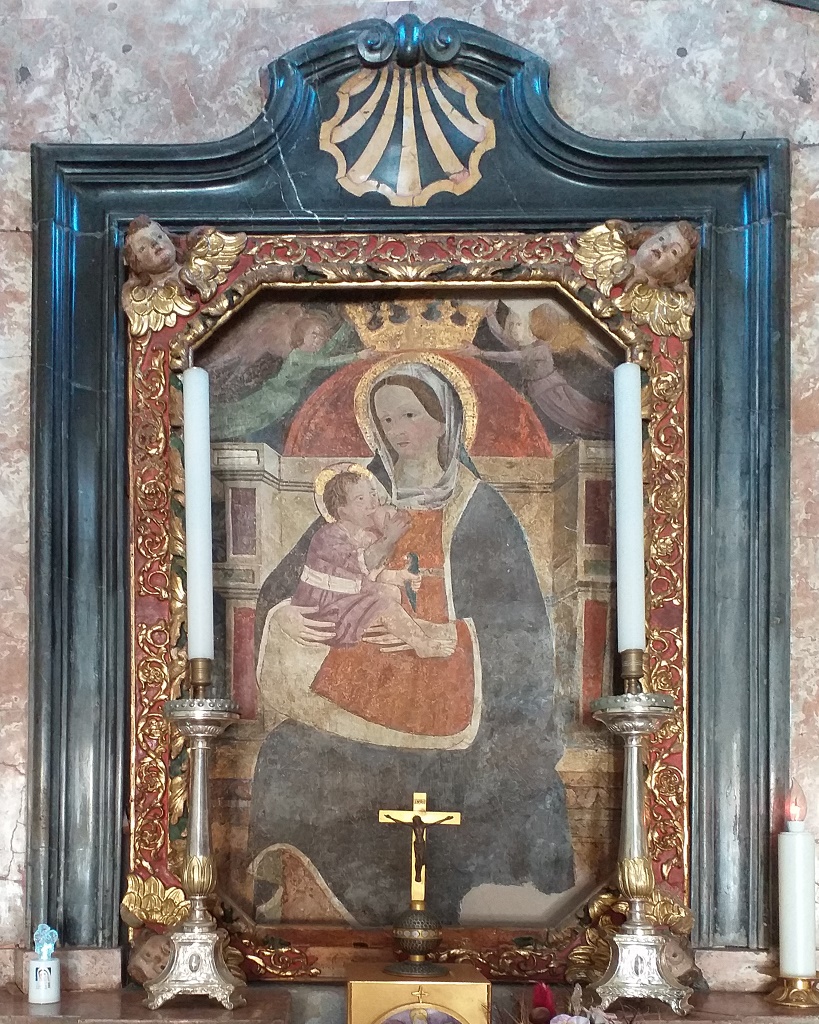 Mergozzo - ORATORIO DELLA VISITAZIONE DI MARIA AD ELISABETTA-Madonna del Latte