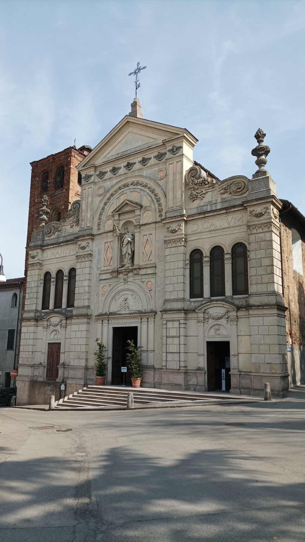 San Salvatore Monferrato - PARROCCHIALE DI  SAN MARTINO-Facciata
