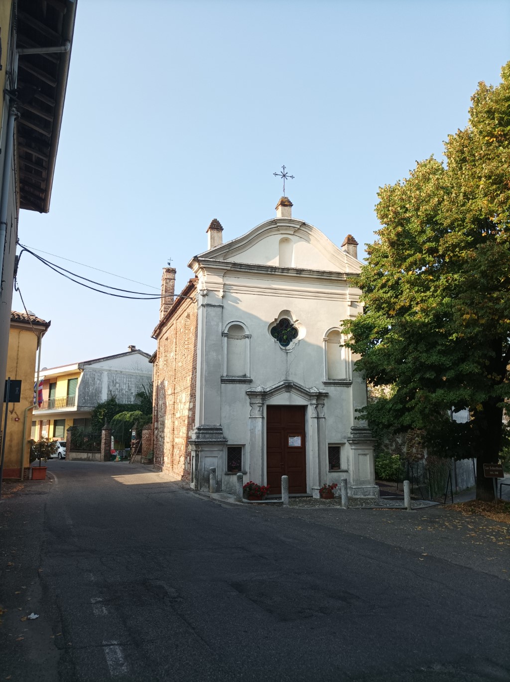 Mombello Monferrato - CHIESA DI  SAN SEBASTIANO-Facciata