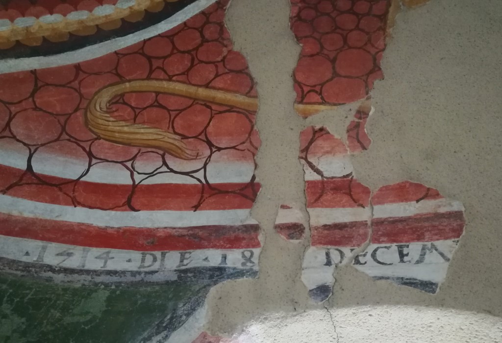 Cureggio - CHIESA DELLA MADONNA DELLA NEVE O SAN PIETRO-Datazione affreschi