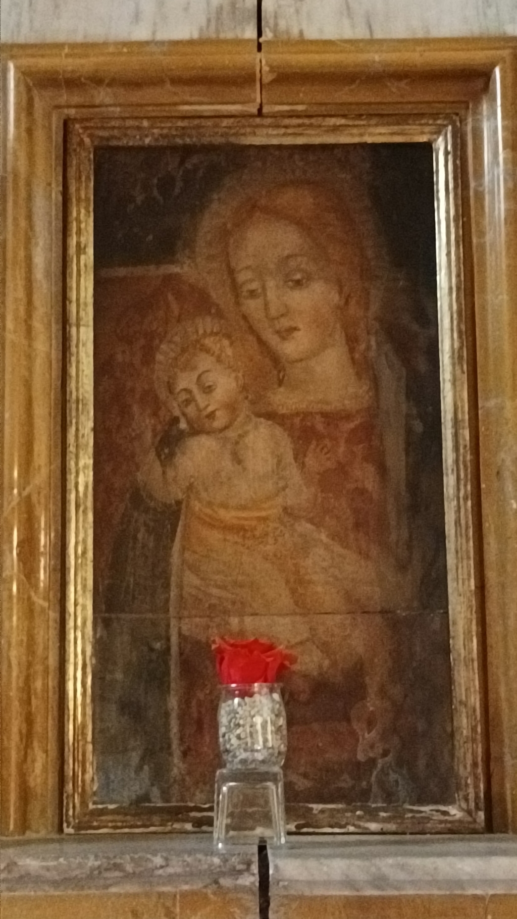 Murello - PARROCCHIALE DI  SAN GIOVANNI BATTISTA-Madonna col bambino